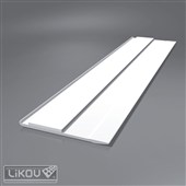 LIKOV Okenní lišta krycí s koextruzí šířka 40mm, délka 2,4m